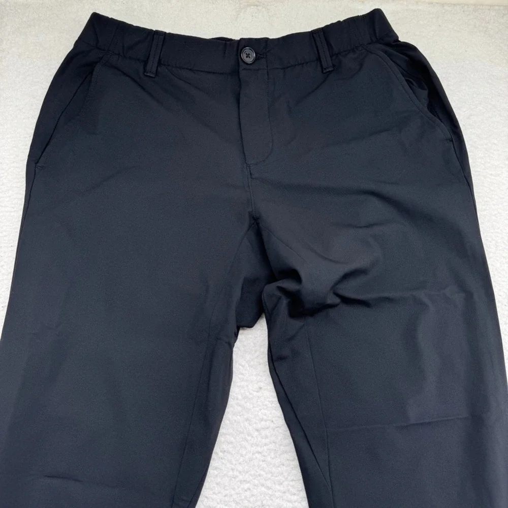 Under Armour Golf Pants Mens 34x34 (Fits 34x32) Black Heatgear Stretch Tapered
